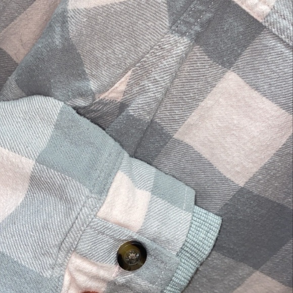 Hollister flannel hoodie - Picture 5 of 5